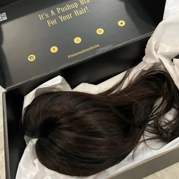 Lauren Ashtyn Luxury Custom European Full Volume Hair Topper 24" - Picture 1 of 7